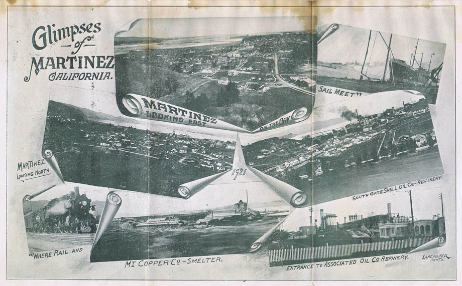 Inside of 1921 Martinez Brochure.