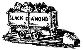 Emblem of the Black Diamond Historical Society.