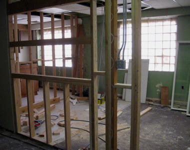 Conference room framing