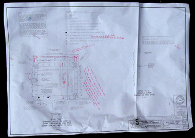 Red Lined Plans