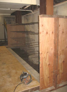 A concrete form begins to take shape.